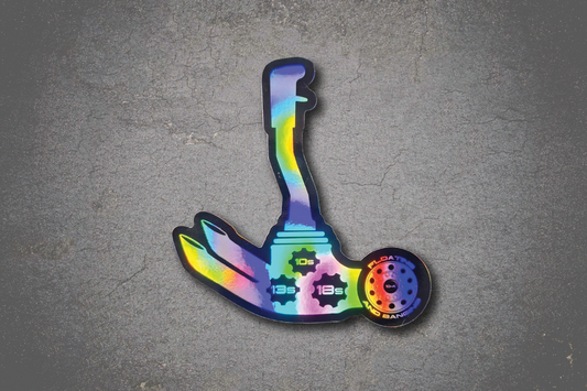 Holographic sticker