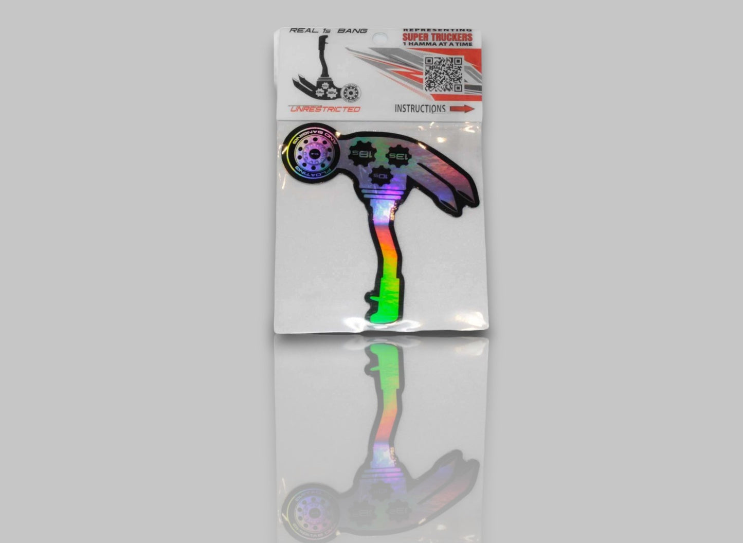 Holographic sticker